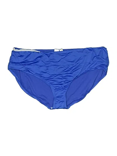 Pre-owned 24th & Ocean Swimsuit Bottoms In Blue