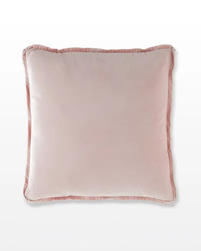 25 Mackenzie Lane Bella Velvet Pillow In Pink