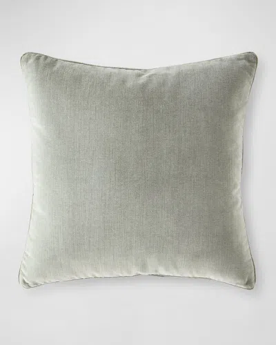 25 Mackenzie Lane Low Country Birds Velvet Pillow In Green