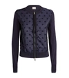 MONCLER ZIP-UP CARDIGAN,15109563