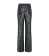 ALICE AND OLIVIA DYLAN SEQUIN TROUSERS,14971130