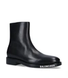 BALENCIAGA LOGO ANKLE BOOTS,15191639