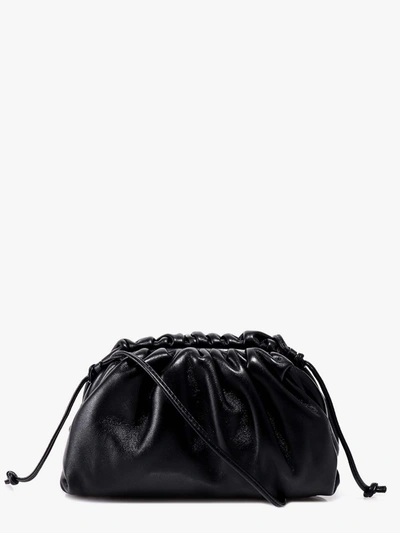 Bottega Veneta The Mini Pouch Shoulder Bag In Black