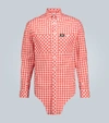 BURBERRY CHECK-PATTERNED CASUAL SHIRT,P00458864