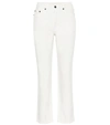 The Row Christie High-rise Straight-leg Jeans In White