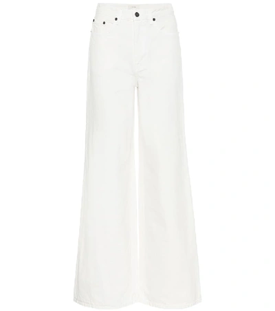 The Row Hester Straight-leg Crop Jeans In Vanilla