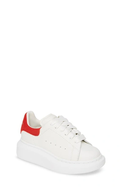 Alexander Mcqueen Kids' Chunky Sole Sneakers In White