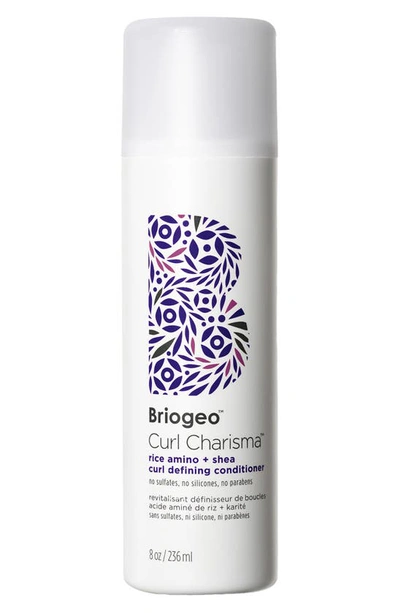 BRIOGEO CURL CHARISMA RICE AMINO + SHEA CURL DEFINING CONDITIONER, 8 OZ,FG2743