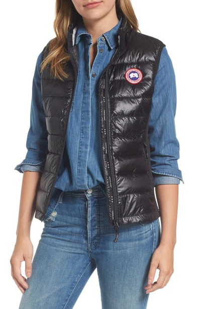 Canada Goose Hybridge Lite Padded Gilet In Black