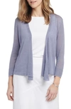 Nic + Zoe 4-way Lightweight Cardigan In Dusty Twilight