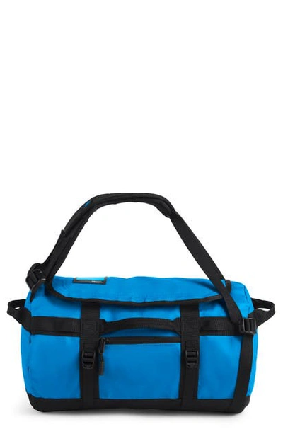The North Face Base Camp Extra Small Duffle Bag In Clear Lake Blue/tnf Black
