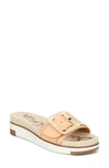 Sam Edelman Ariane Platform Slide Sandal In Sand Leather