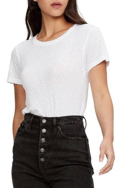 Michael Stars Short-sleeve Crewneck Tee In White