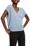 Michael Stars Draya V-neck T-shirt In Coastal