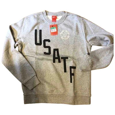 Pre-owned Nike Sweatshirt In Grey