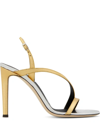 Giuseppe Zanotti Polina High-heel Sandals In Gold