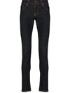 Nudie Jeans Jeans Lean Dean Dry 16 Dips L32 In Blue