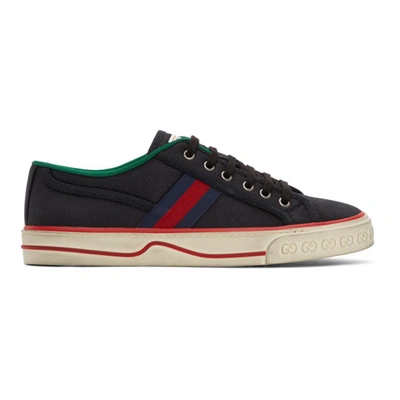 Gucci 黑色 Gg  Tennis 1977 运动鞋 In Black