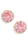 KATE SPADE THAT SPARKLE ROUND STUD EARRINGS,WBRUH472
