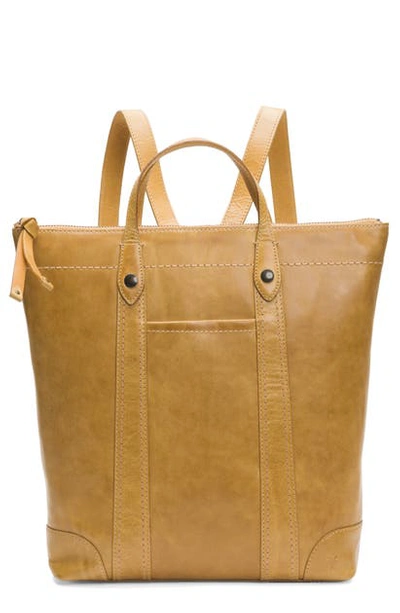 Frye Melissa Zip Leather Backpack In Sunflower ModeSens