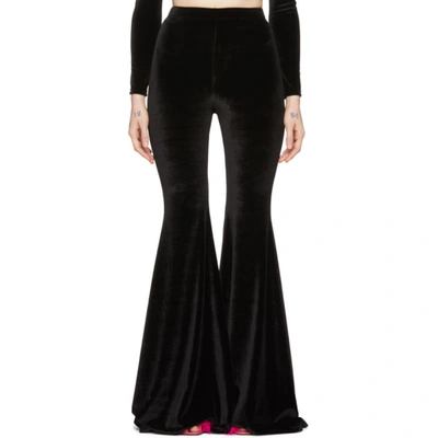 Vetements Black Evening Flared Lounge Trousers