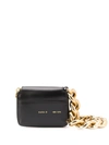 KARA LOGO PRINTED MINI SHOULDER BAG