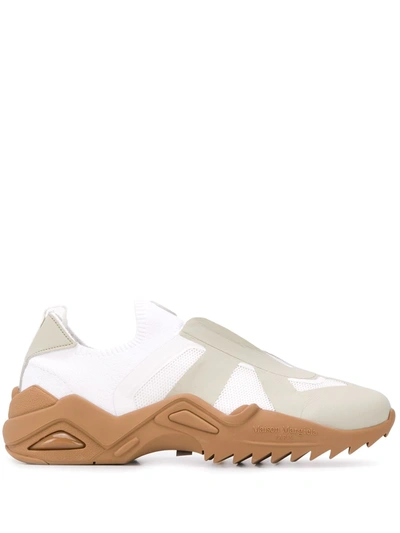 Maison Margiela Slip-on Future In White Fabric In White