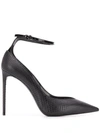 SAINT LAURENT ANKLE STRAP PUMPS