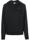 Kirin Open Back Logo Print Hoodie In Black