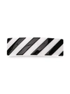 OFF-WHITE DIAG HAIR CLIP