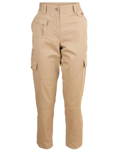 Dolce & Gabbana Khaki Cargo Pant In Green