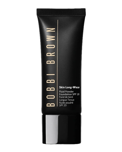 Bobbi Brown Skin Long-wear Fluid Powder Foundation Spf 20 Warm Ivory 1.4 oz/ 40 ml