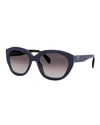 PRADA ACETATE CAT-EYE SUNGLASSES,PROD230140254