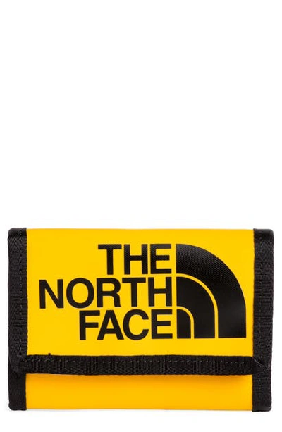 The North Face Base Camp Wallet In Yellow
