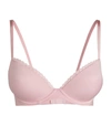 CALVIN KLEIN LACE TRIM HALF-CUP BRA,15109503