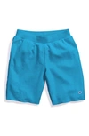 Champion Reverse Weave Shorts In Deep Blue Water