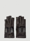 GUCCI GUCCI STUD EMBELLISHED GLOVES