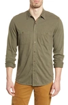 Faherty Brand Seasons Button-up Shirt In Olive