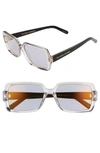 THE MARC JACOBS 56MM RECTANGLE SUNGLASSES,MARC459S