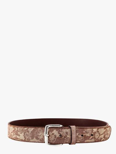 Orciani Brown Leather Belt