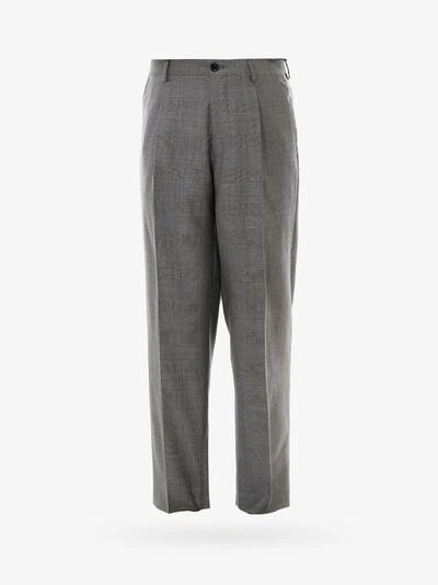 Etro Wool Trousers - Atterley In Grey