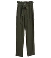 NSF Josephine Paperbag Pant in Moss