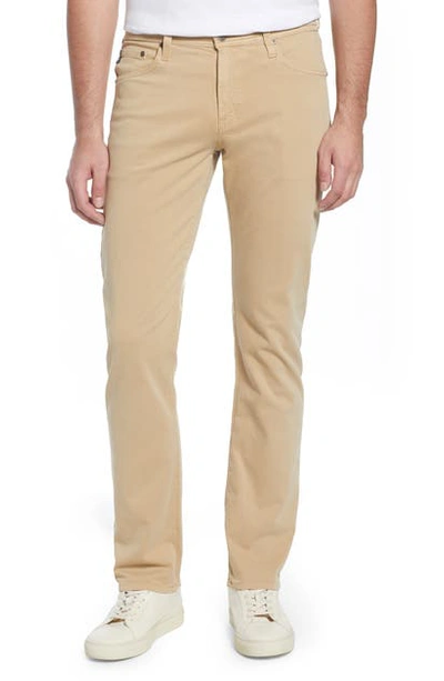 Ag Graduate Sud Slim Straight Leg Pants In Sandy Pail