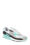 Nike Air Max 90 &#36816;&#21160;&#38795; In White/ Grey/ Turquoise