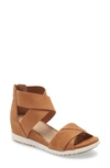 EILEEN FISHER VIV WEDGE SANDAL,VIV-TN