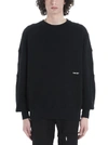 AMBUSH AMBUSH LOGO EMBROIDERED SWEATER