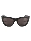 Saint Laurent Sunglasses Sl 214 Kate In Black
