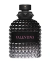 Valentino 3.4 Oz. Uomo Born In Roma Eau De Toilette In Black