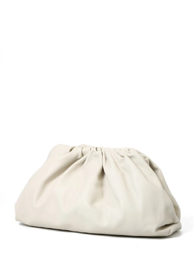 Bottega Veneta The Pouch Clutch Bag In White