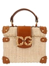 DOLCE & GABBANA DOLCE & GABBANA DG AMORE WOVEN TOTE BAG